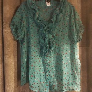 Sheer blouse